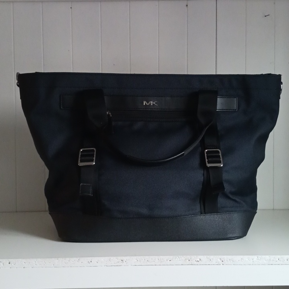 Michael Kors New Black Nylon Travel Bag